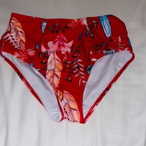 Pattern bikini bottoms!